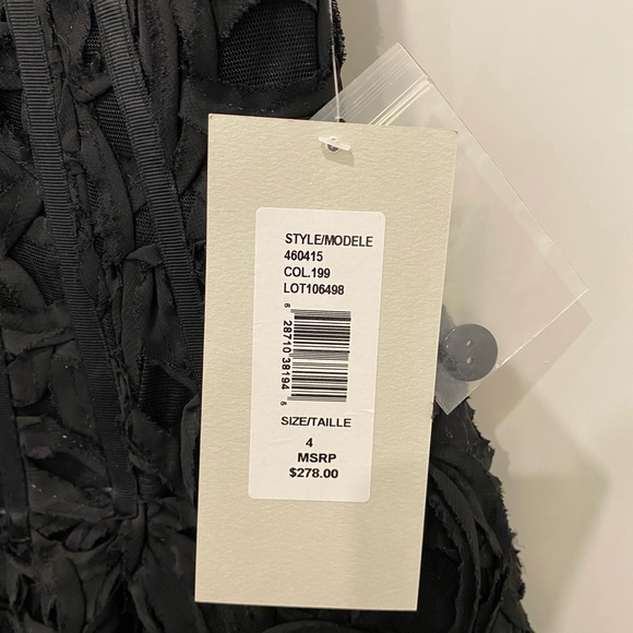 Jill Stuart Black lace A-line dress - Picture 4 of 9